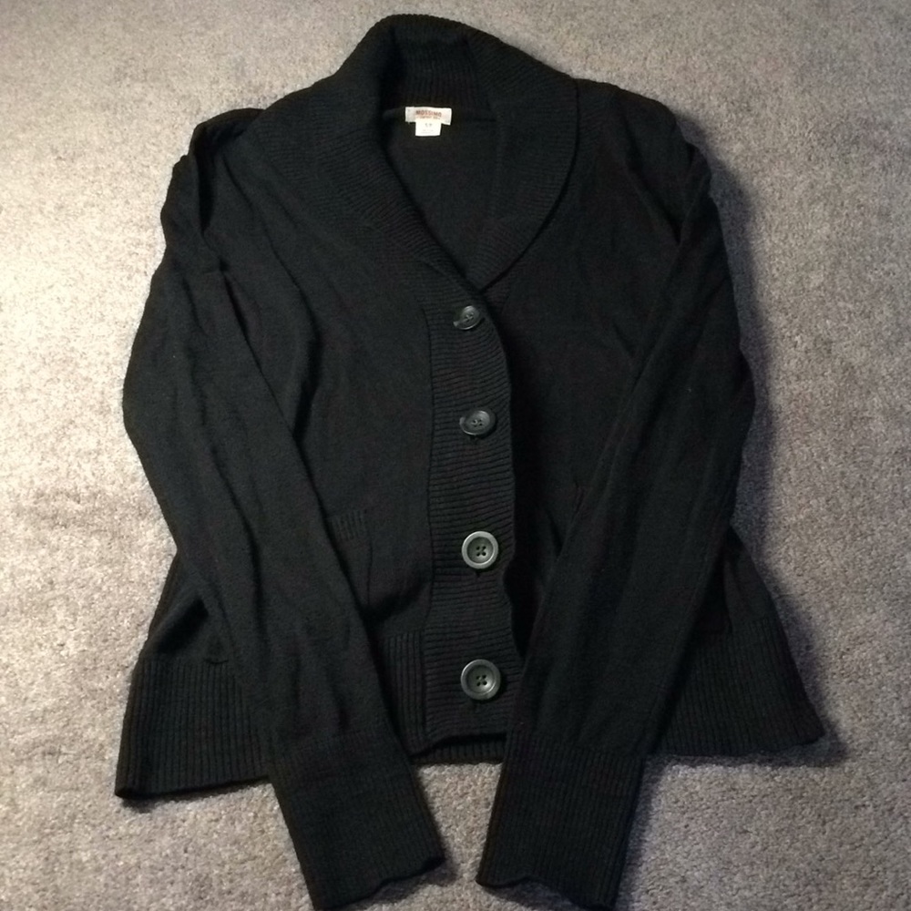 Shawl collar cardigan